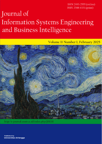 JISEBI (Journal of Information Systems Engineering and Business Intelligence)