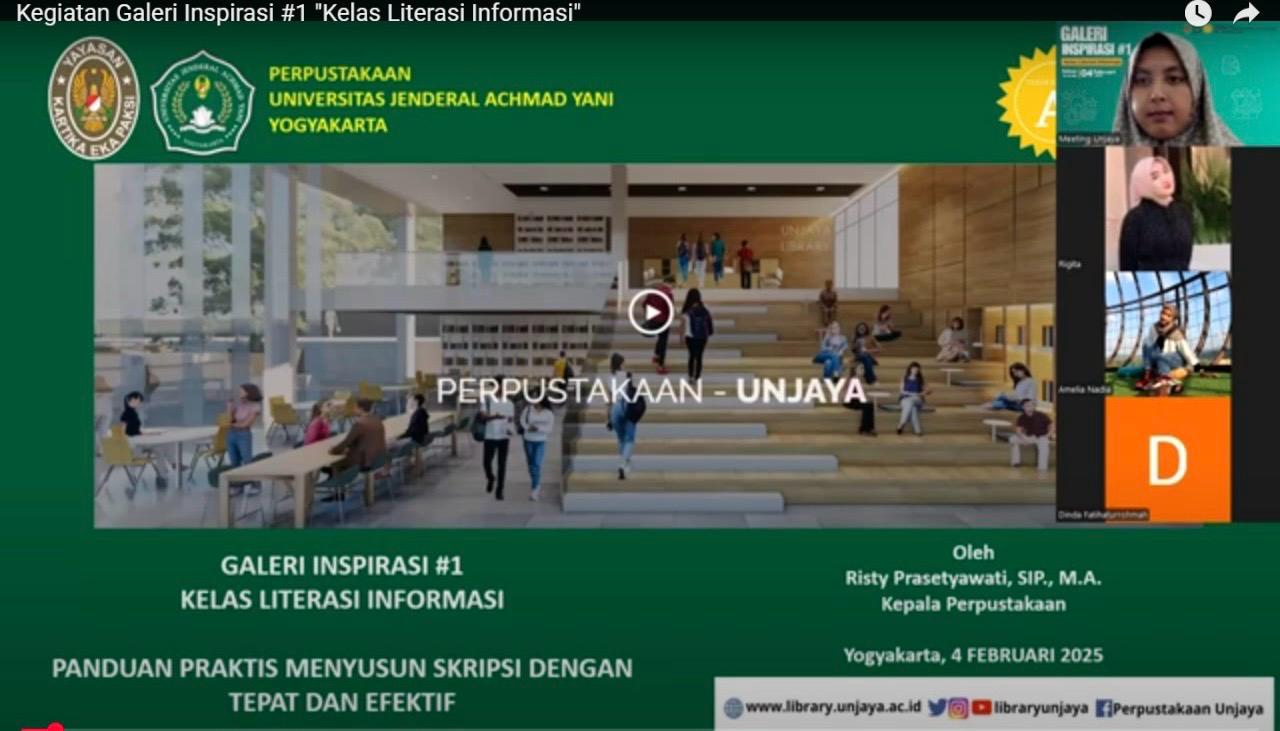 Galeri Inspirasi #1: Kelas Literasi Informasi