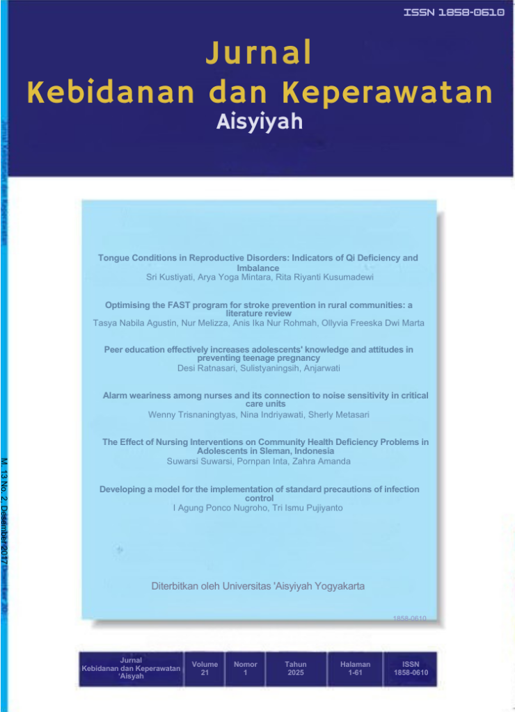 Jurnal Kebidanan dan Keperawatan